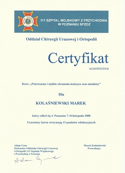 certyfikat