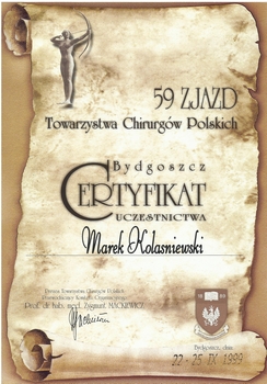 certyfikat